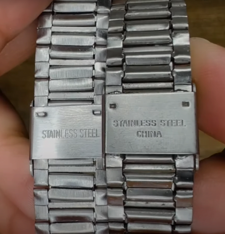 Casio Vintage a158wa Original vs Fake strap