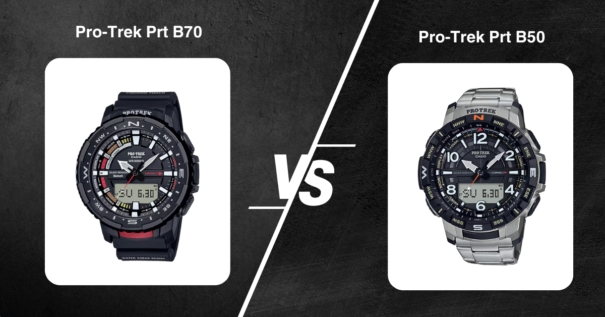 Pro-Trek Prt B70 Vs Prt B50