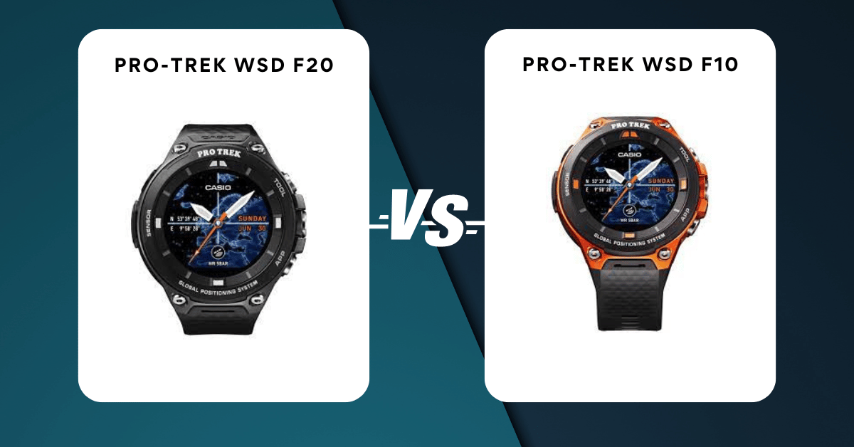 Pro-Trek Wsd F20 Vs Pro-Trek Wsd F10