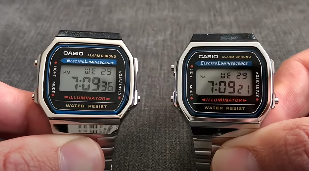 casio a168wa original vs fake