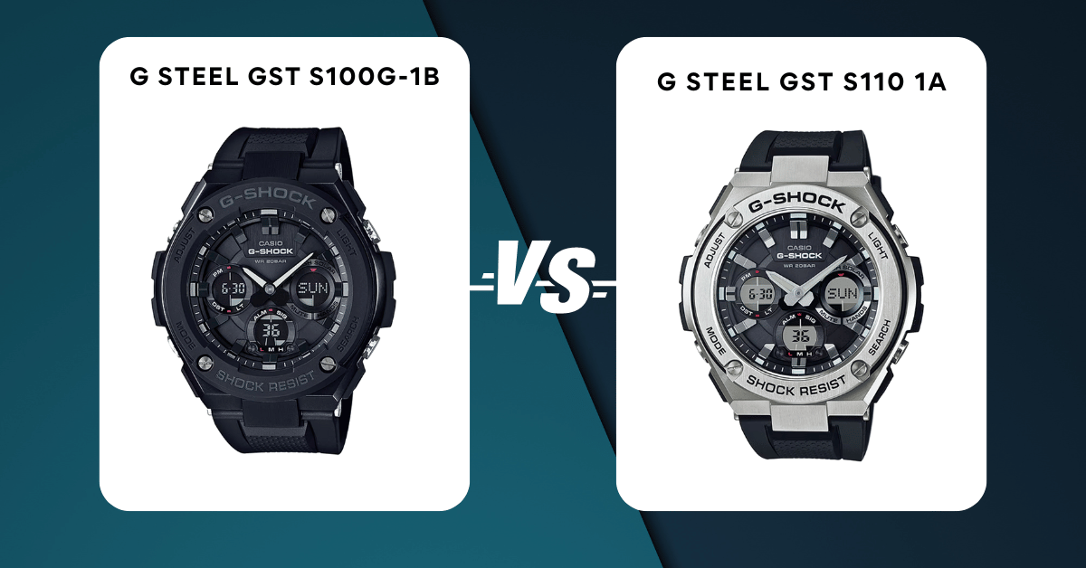 g steel gst s100g 1b vs g steel gst s110 1a