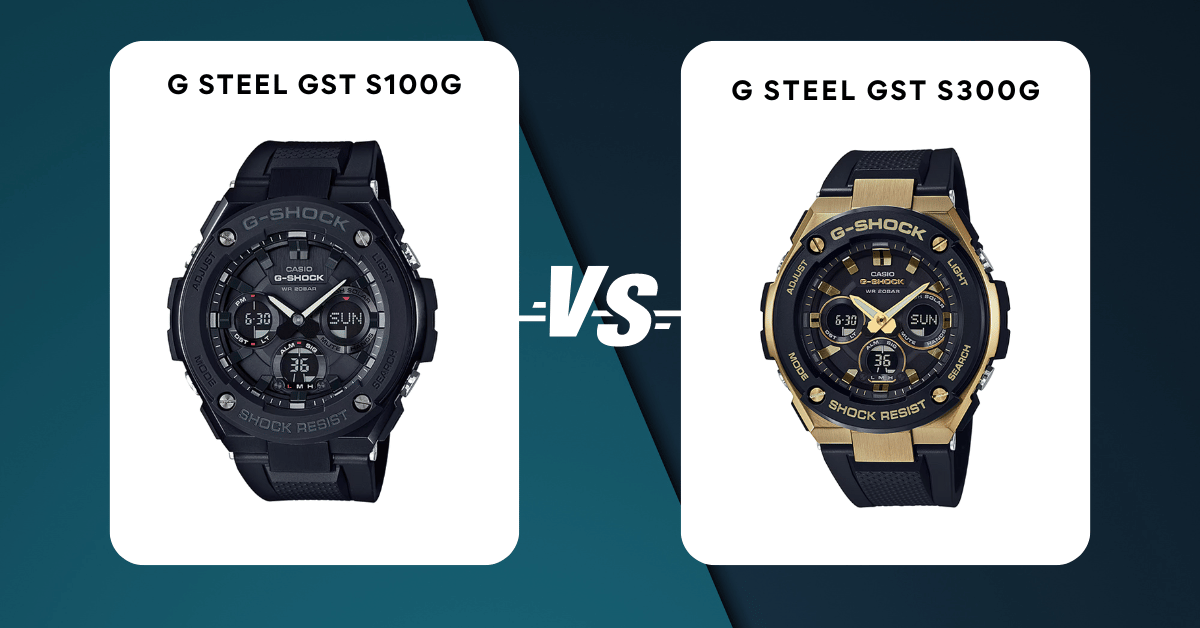 g steel gst s100g vs g steel gst s300g