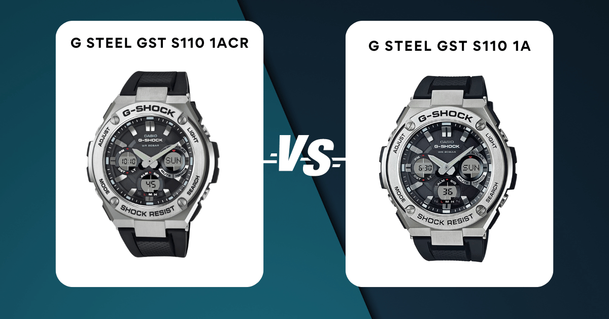 g steel gst s110 1acr vs g steel gst s110 1a