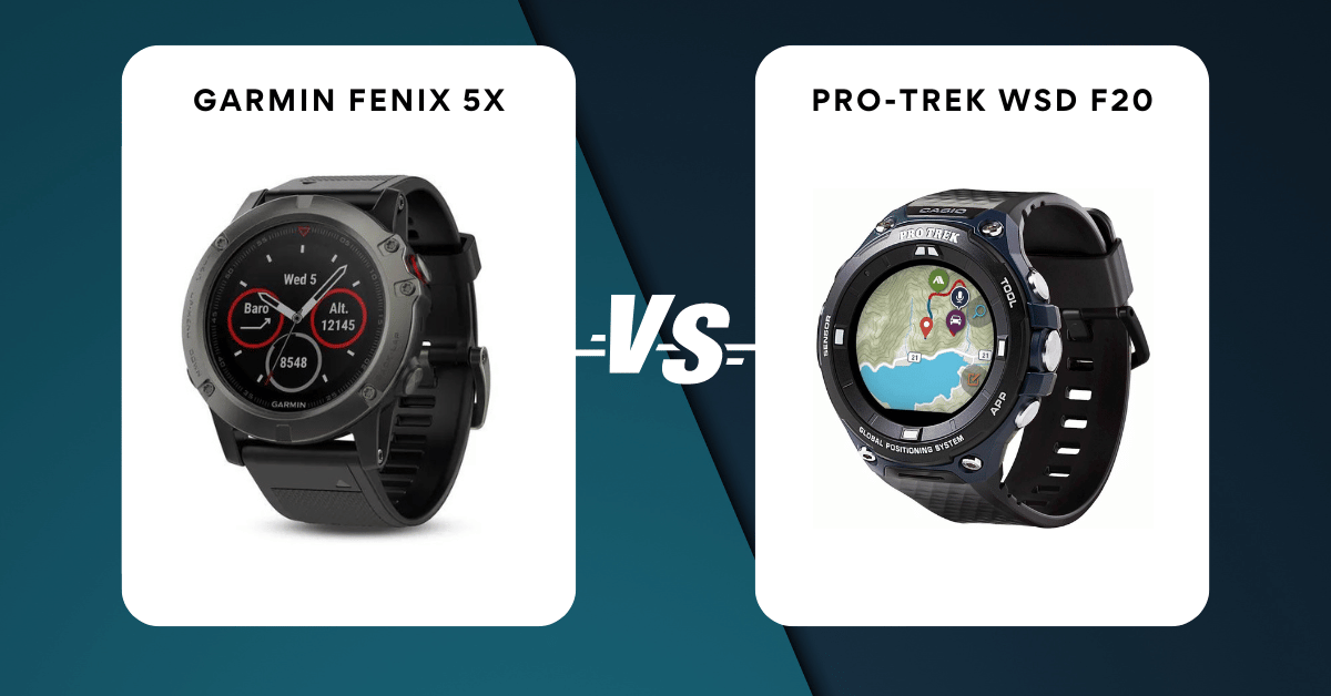 garmin fenix 5x vs pro-trek wsd f20