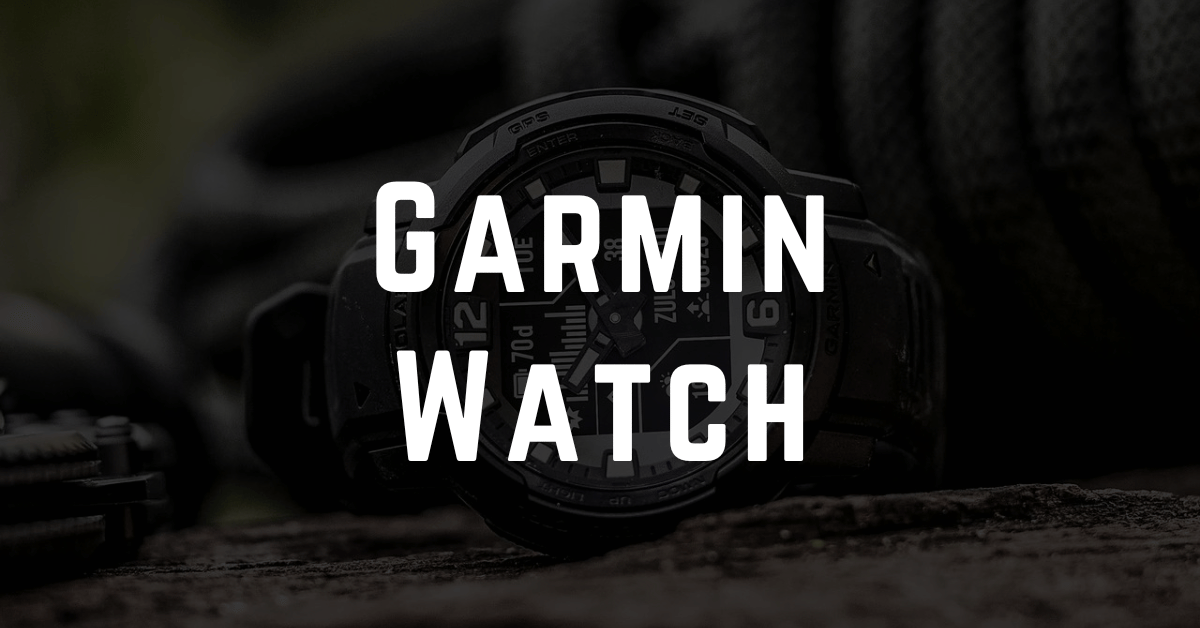 garmin watch