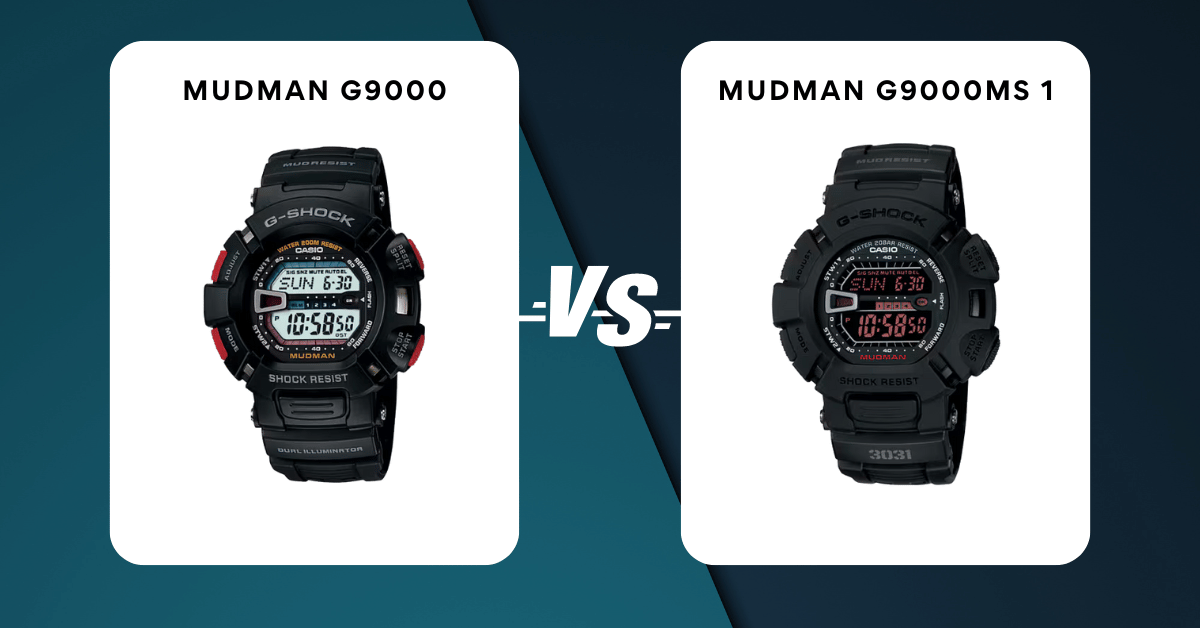 mudman g9000 1v vs mudman g9000ms 1