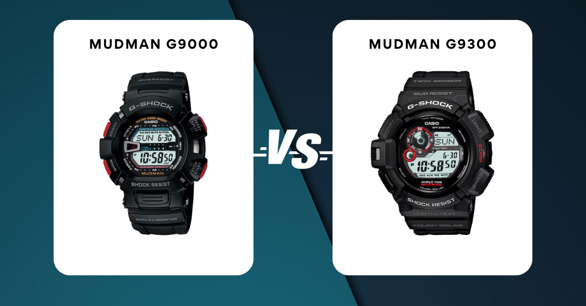 mudman g9000 vs mudman g 9300