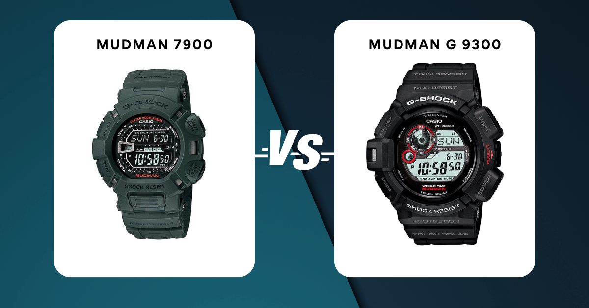 mudman g9300 vs mudman 7900