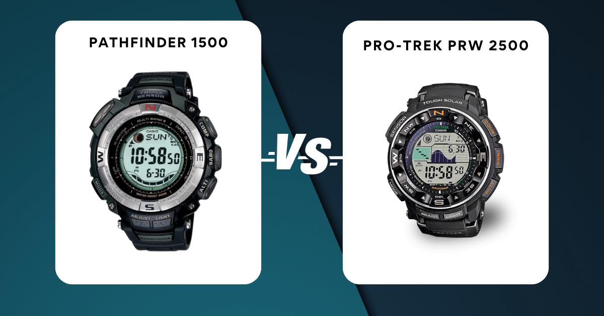 pathfinder 1500 vs pro-trek prw 2500