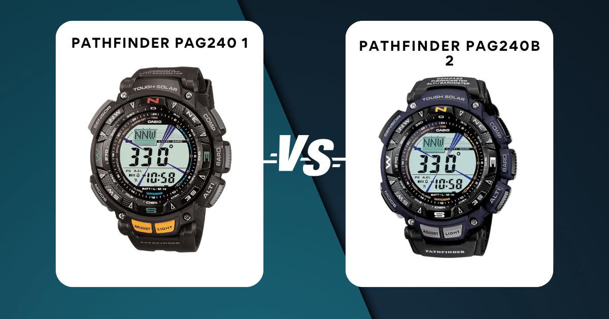 pathfinder pag240 1 vs pathfinder pag240b 2