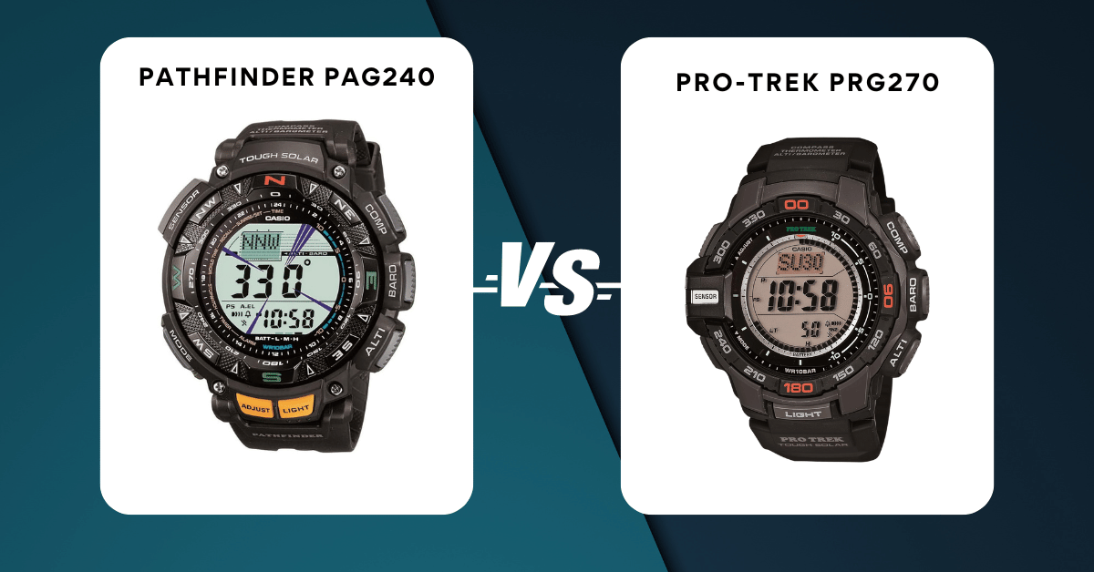 pathfinder pag240 vs pro-trek prg 270