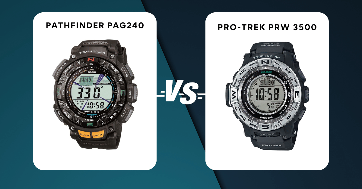 pathfinder pag240 vs pro-trek prw 3500