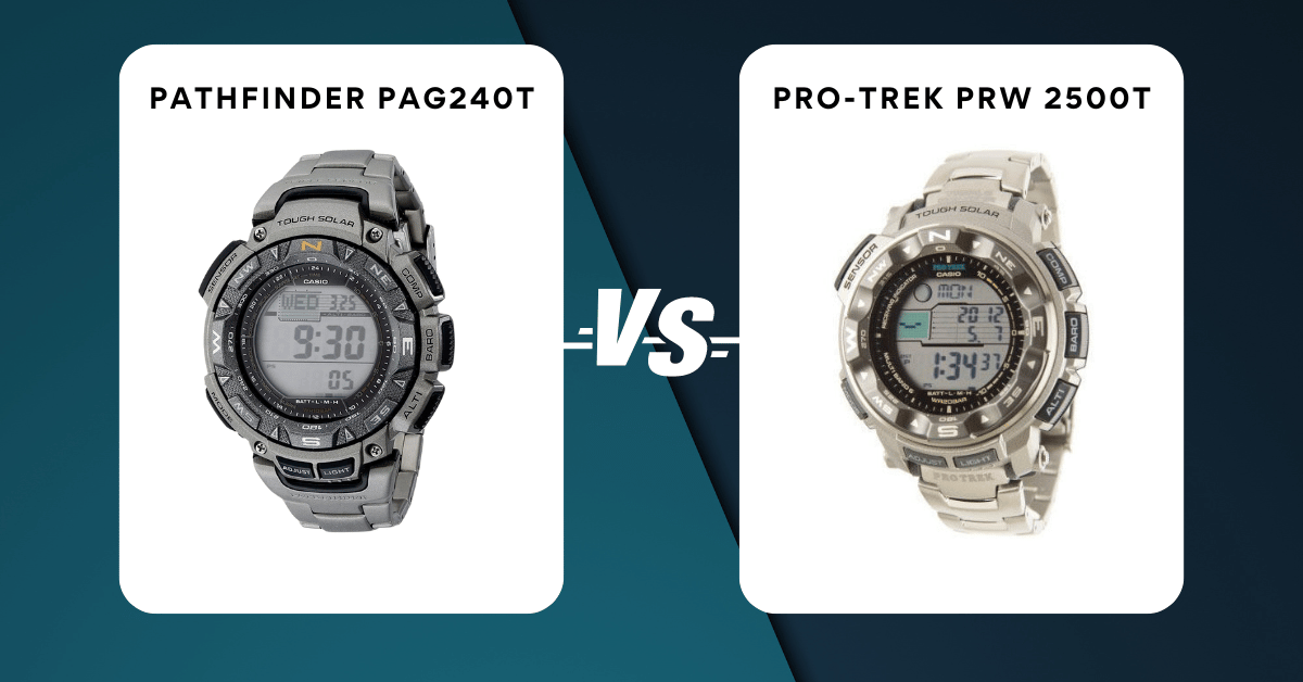 pathfinder pag240t vs pro-trek prw 2500t