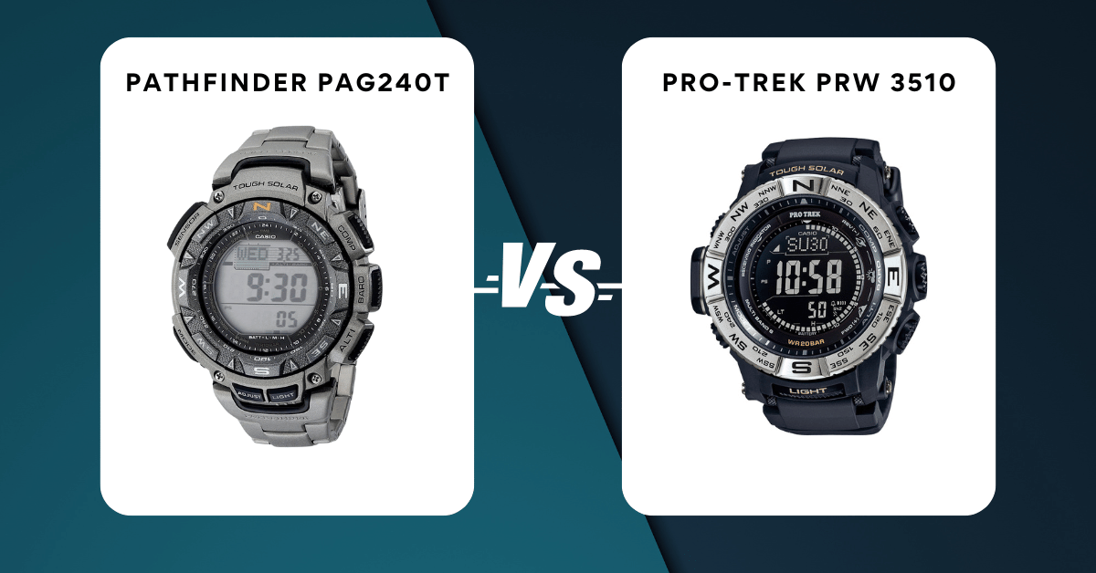 pathfinder pag240t vs pro-trek prw 3510