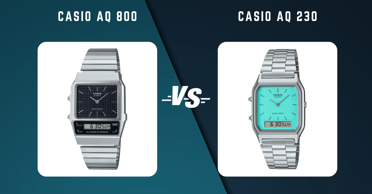 Casio Aq 800 Vs Casio Aq 230