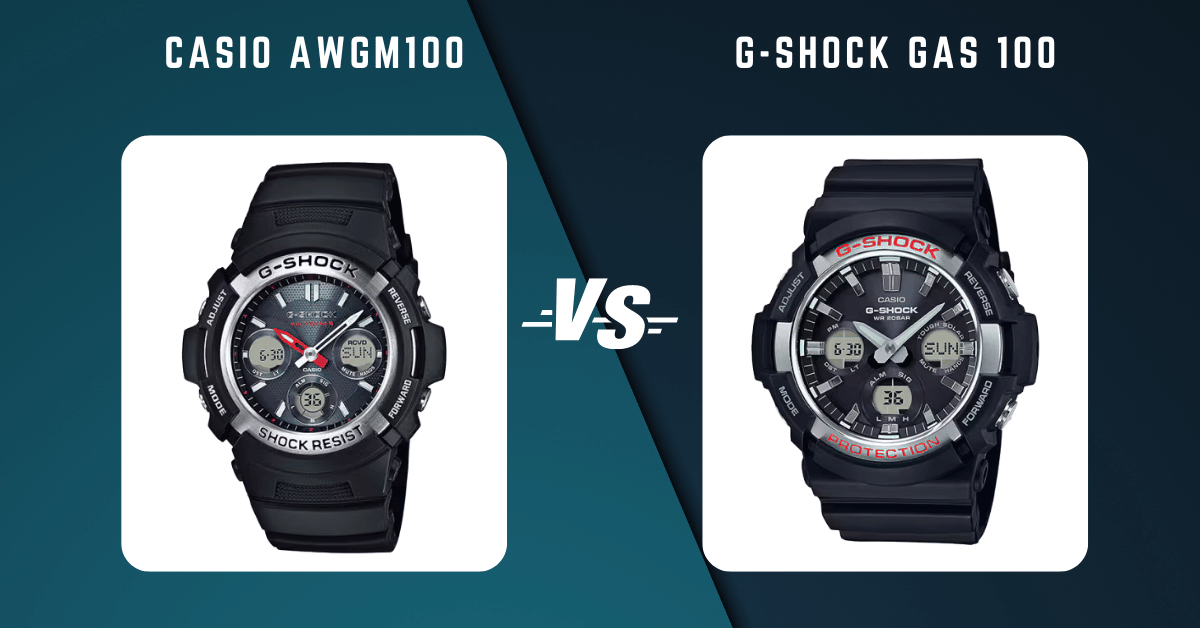 Casio Awgm100 Vs G-Shock Gas 100