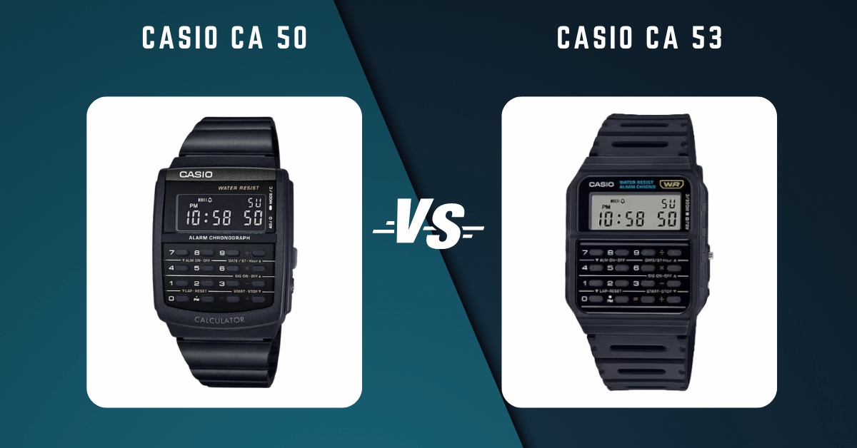 Casio Ca 50 Vs Casio Ca 53