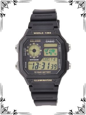 Casio Classic Black Watch AE1200WH-1B