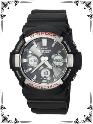 Casio Men's GAS-100-1ACR G Shock Analog-Digital Display Quartz Black Watch