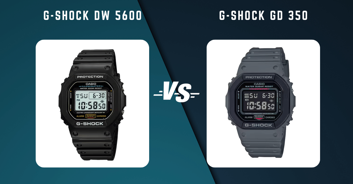 G-Shock Dw 5600 Vs G-Shock Dw 5610