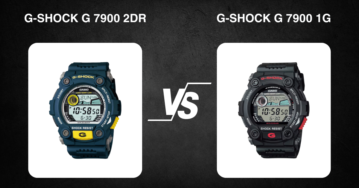 G-Shock G 7900 2Dr Vs G-Shock G 7900 1G