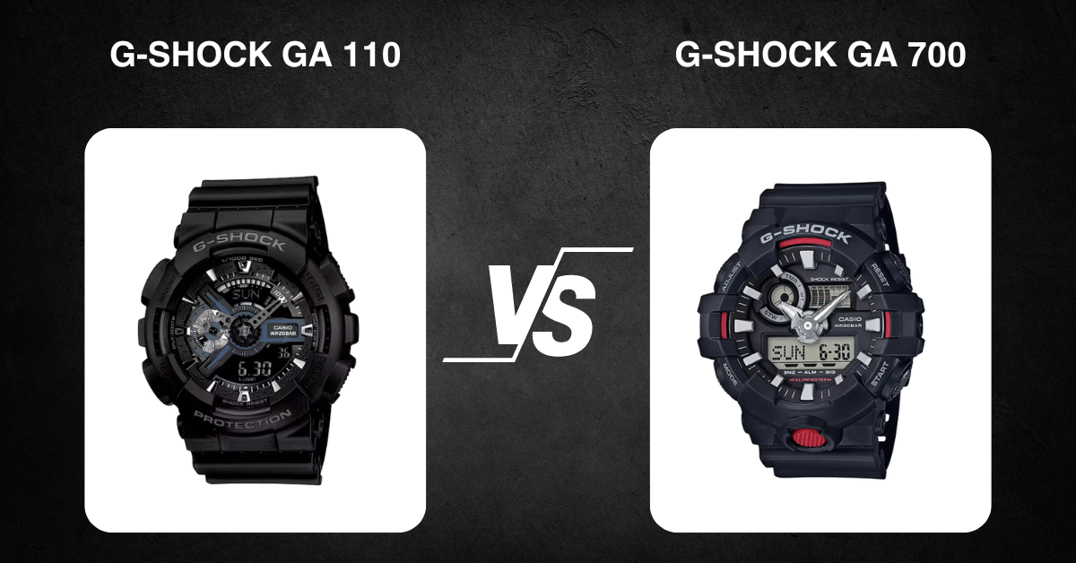 G-Shock Ga 110 Vs G-Shock Ga 700