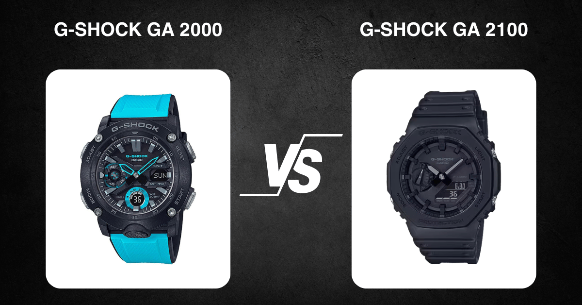 G-Shock Ga 2000 Vs G-Shock Ga 2100