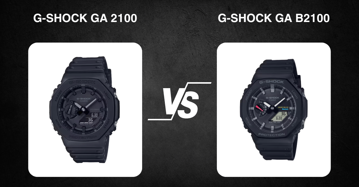 G-Shock Ga 2100 Vs G-Shock Ga B2100