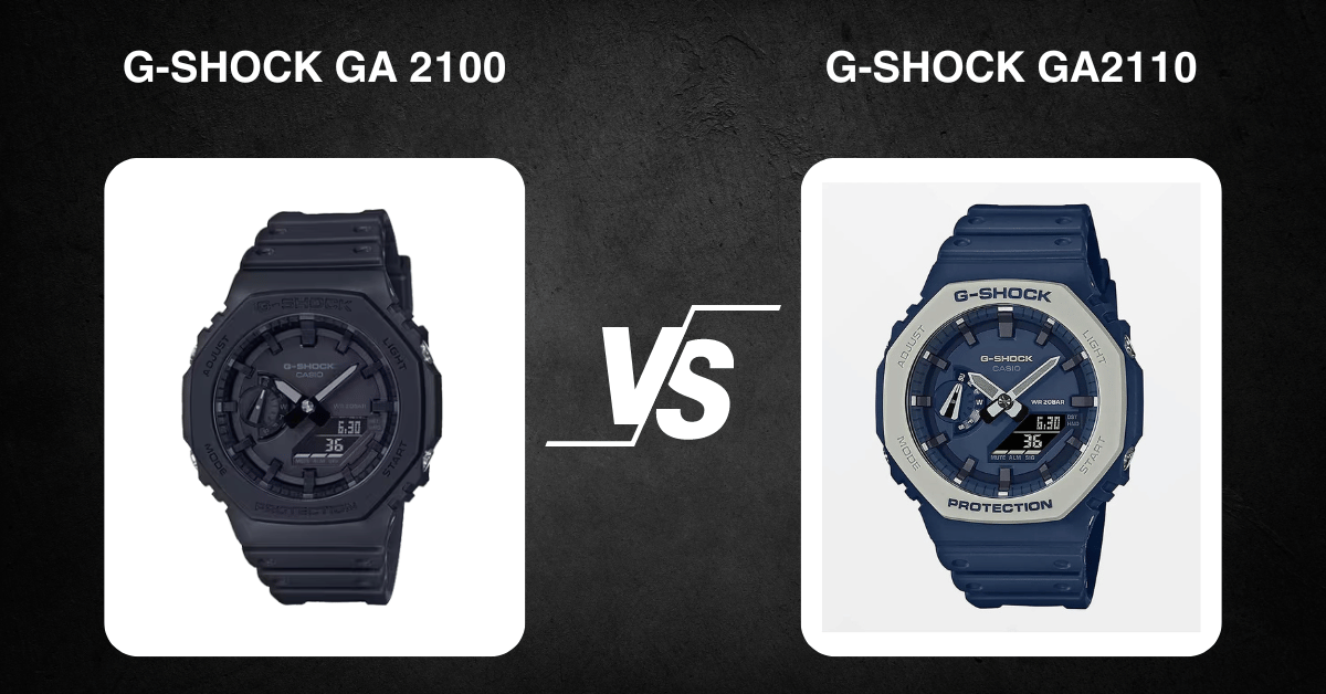 G-Shock Ga 2100 Vs G-Shock Ga 2110