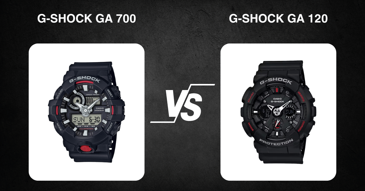 G Shock Ga 700 Vs G Shock Ga 120