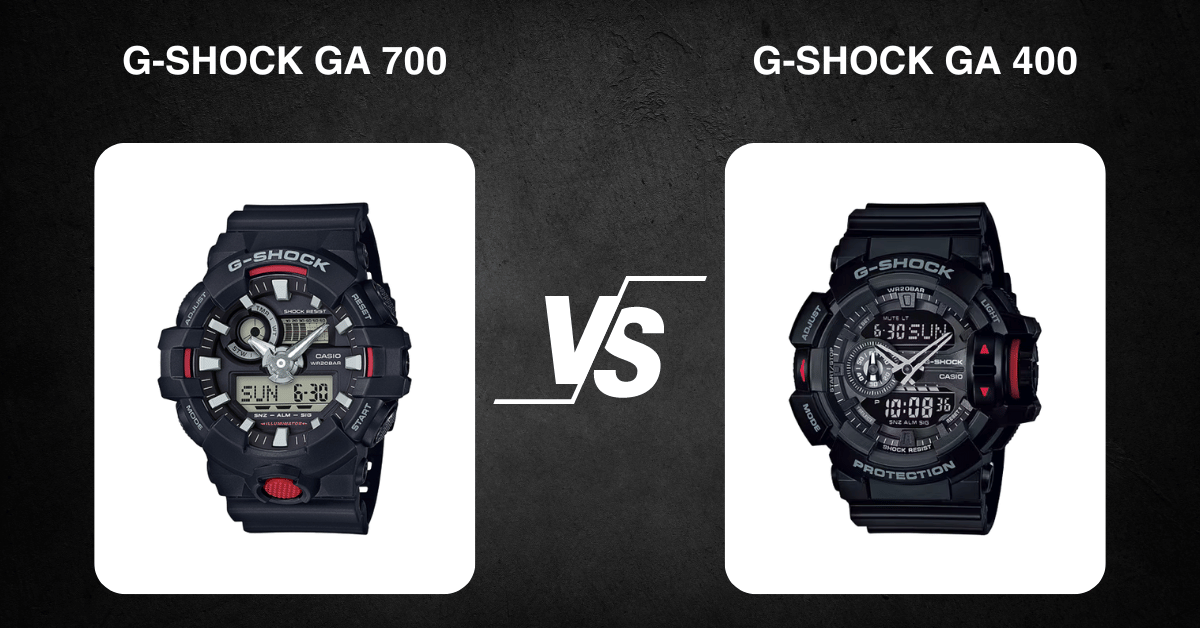 G Shock Ga 700 Vs G Shock Ga 400