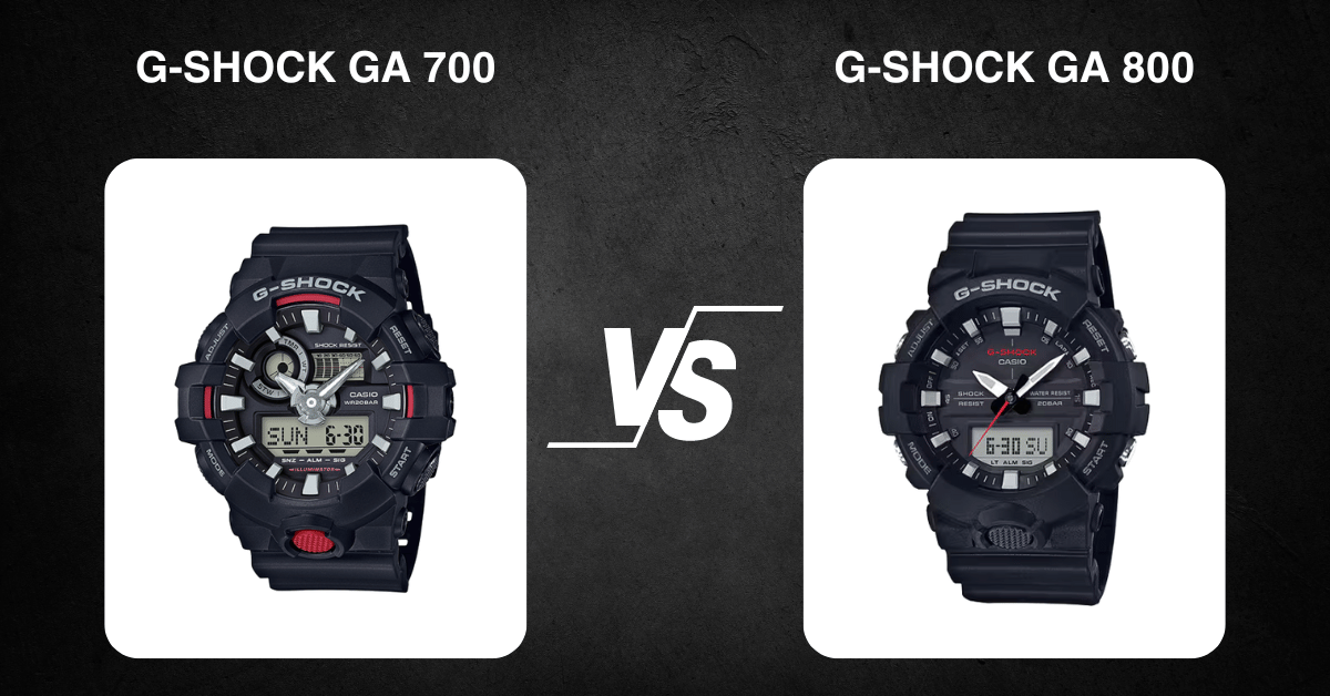 G Shock Ga 700 Vs G Shock Ga 800