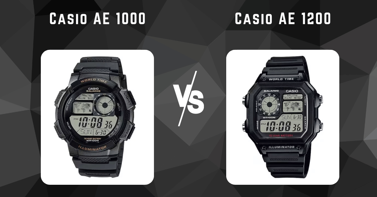 casio ae 1000 vs casio ae 1200