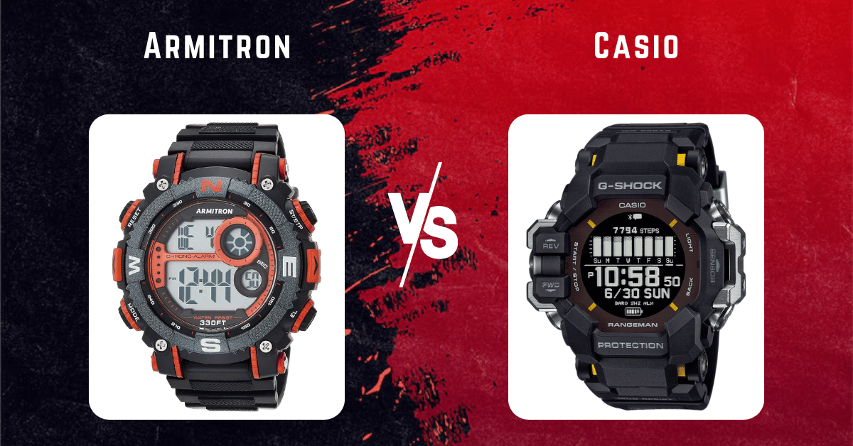 Armitron vs. Casio