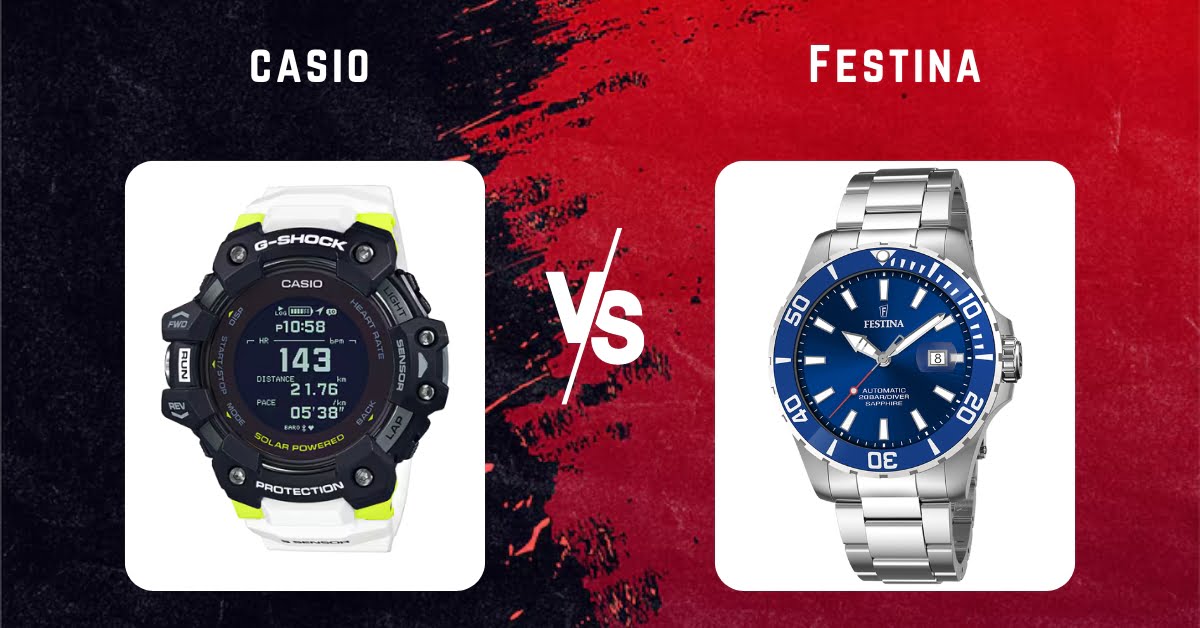 Casio vs Festina