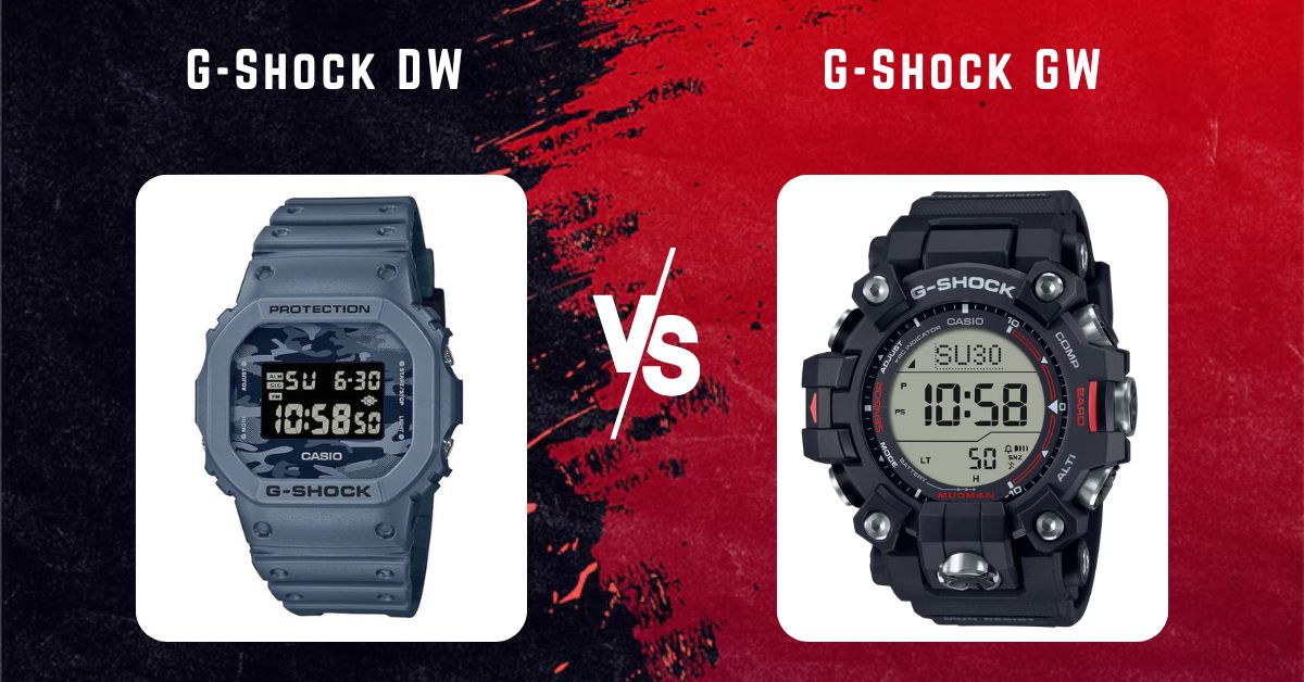 G-Shock DW vs G-Shock GW