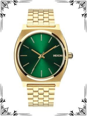 Nixon Time Teller A045. 100m Water Resistant Watch (37mm Stainless Steel Watch Face)