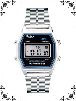 Retro Digital Chronograph Bracelet Watch, 408474