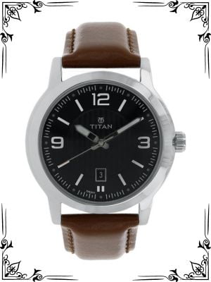 Titan Titan Neo Analog Black Dial Men's Watch NM1730SL02NN1730SL02