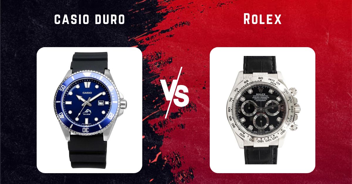 casio duro vs rolex