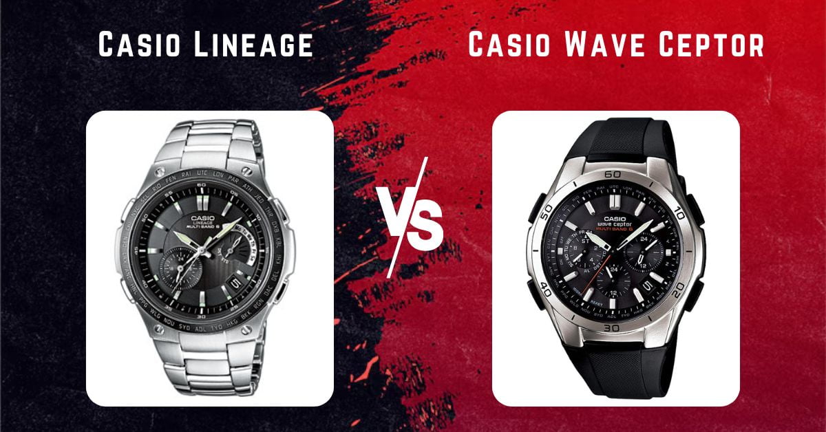 casio lineage vs casio wave ceptor