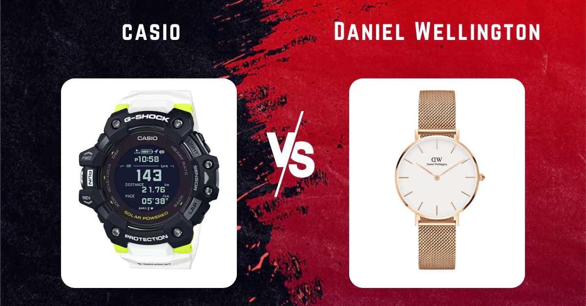 casio vs daniel wellington