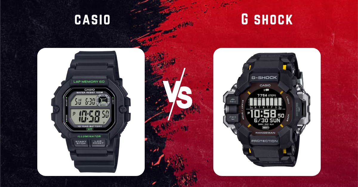 casio vs g shock