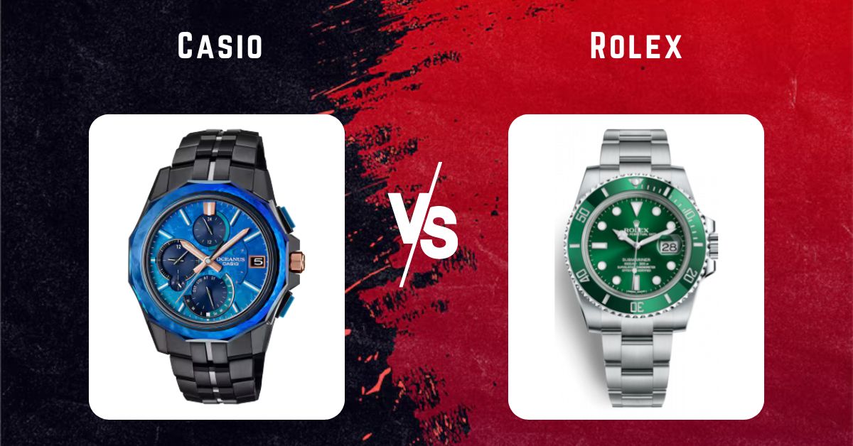 casio vs rolex