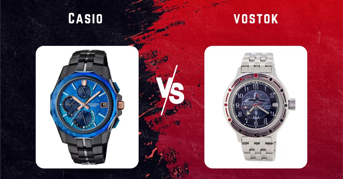 casio vs vostok