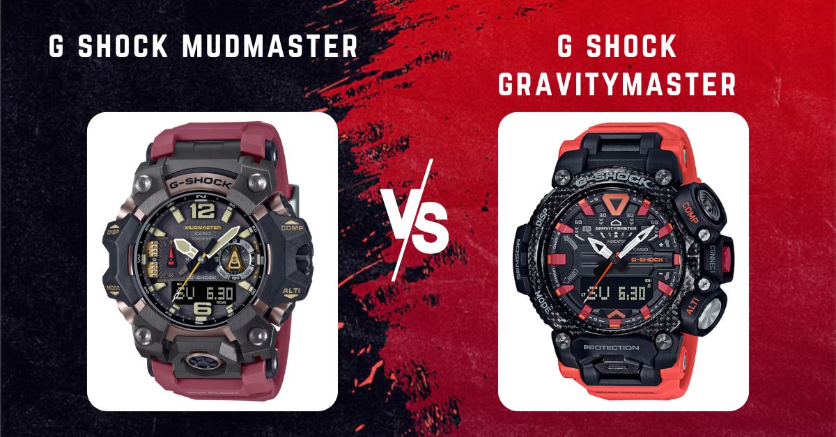 g shock mudmaster vs g shock gravitymaster