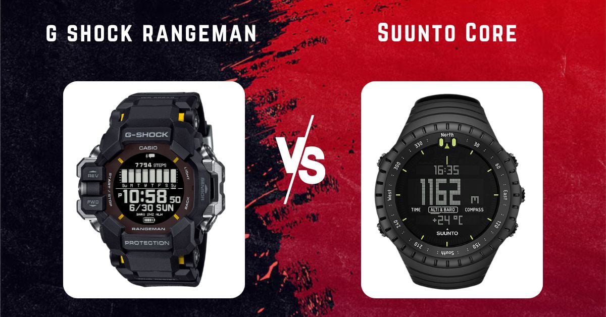 g shock rangeman vs suunto core