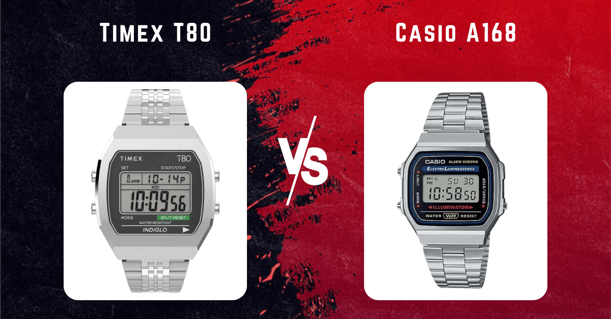 timex t80 vs casio